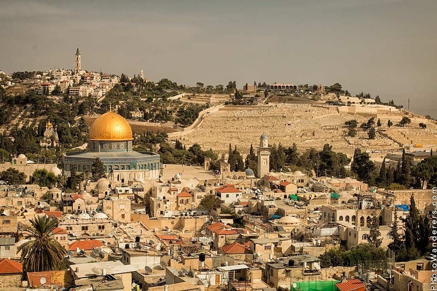 Путешествие в Израиль. Старый город Иерусалим и Палестина.