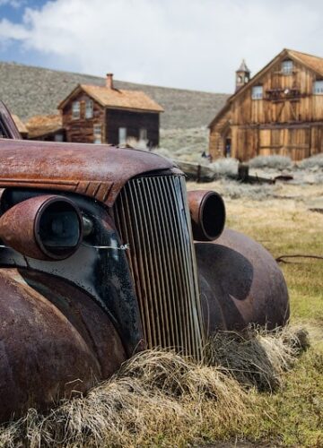 Ржавчина, город-призрак Боди (Bodie Ghost Town)