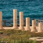 Колонны в Кесарии (Columns in Caesarea), Израиль