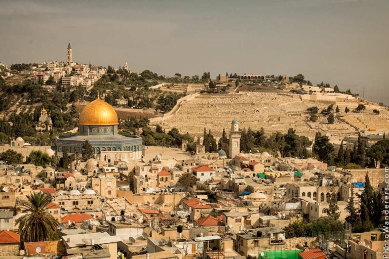 Вид на Иерусалим и Масличную гору (Jerusalem and Mount of Olive View)