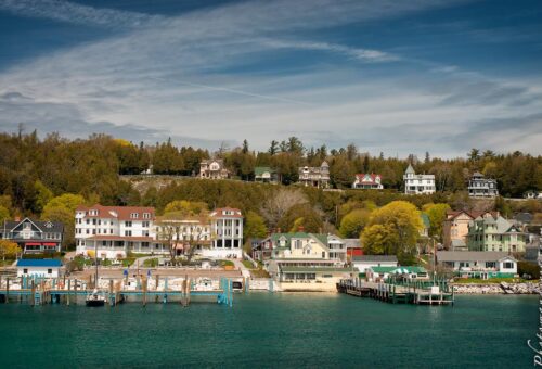 Викторианские домики, остров Макино, Мичиган | Victorian houses, Mackinac Island, Michigan