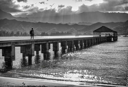 Пирс в бухте Ханалеи, Кауаи | The Perfect Pier, Hanalei Bay, Kauai,