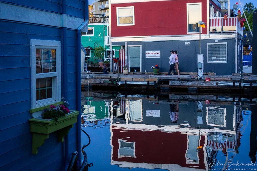 Отражения, Fisherman Wharf, Виктория