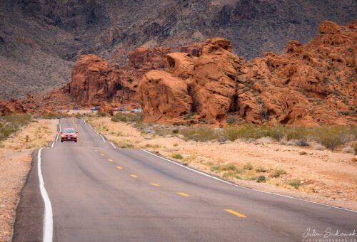 Дорога через Долину Огня, Невада | Valley of Fire Road, Nevada