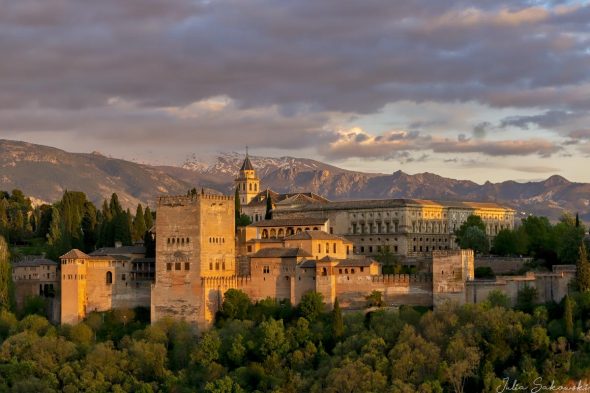   ,  | Alhambra Sunset, Granada