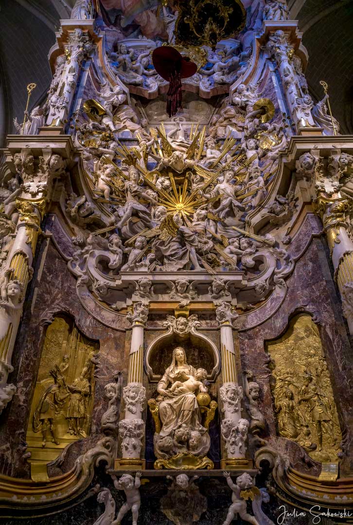 Алтарь капеллы Транспаренте, Кафедральный собор, Толедо, Испания