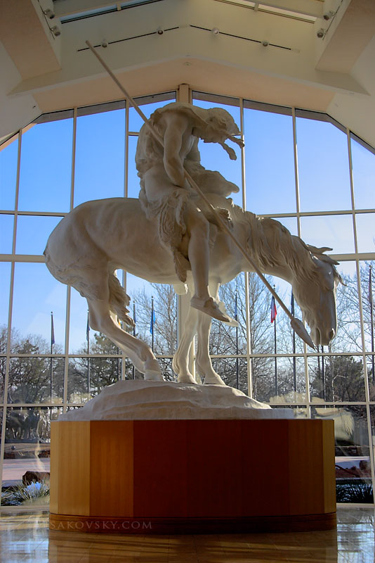 Статуя «Конец пути» Джеймса Эрла Фрейзера