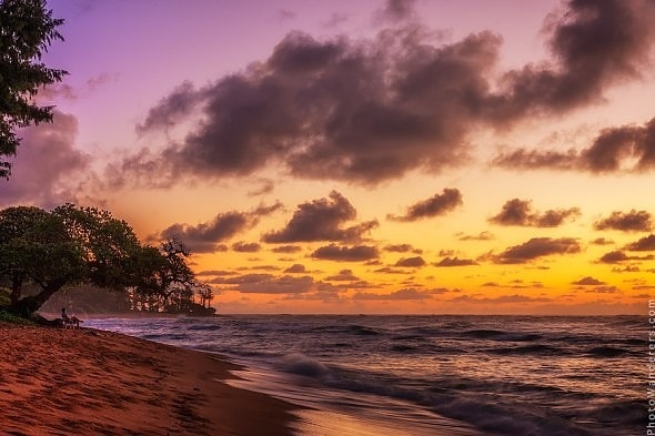 Рассвет на Кауаи, Гаваии | Kauai Sunrise, Hawaii
