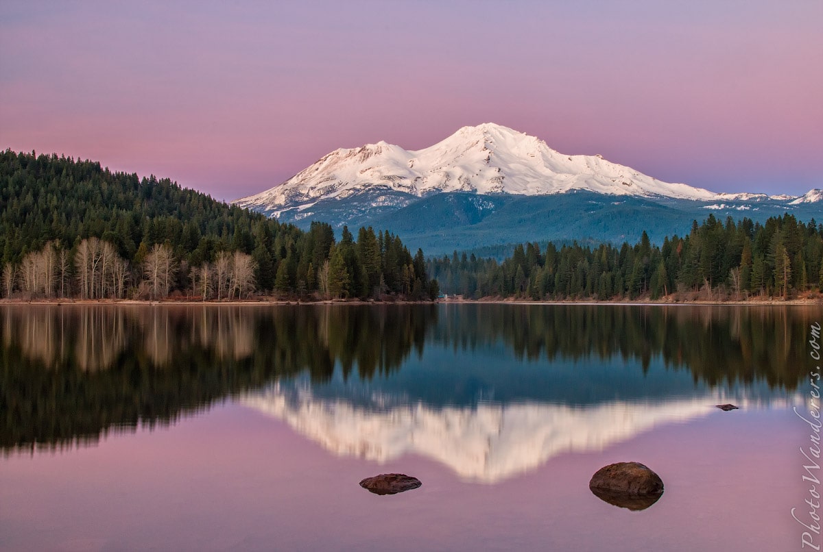 Лучшие путешествия 2015 года: Гора Шаста и озеро Сиския (Mount Shasta and Lake Siskiyou), Калифорния, США